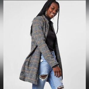 Stoosh Brushed Houndstooth Jacket